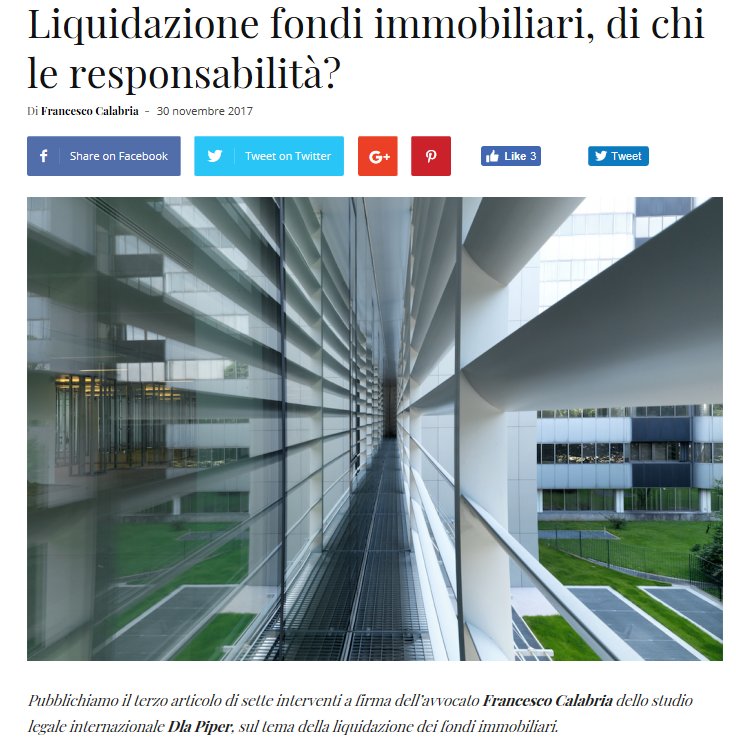avv_Calabria's tweet photo. Liquidazione fondi immobiliari e responsabilità - terzo appuntamento https://t.co/wLyjFDIUUk @Requadro2 @DLA_Piper_Italy @CarmenChierchia @vzirnstein https://t.co/s7rU7xe3KT