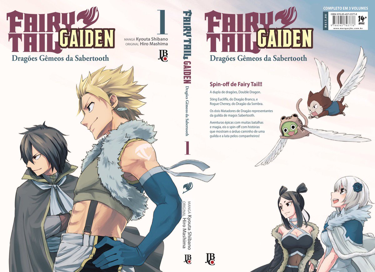 Henshin! JBC on Twitter: "O lançamento de Fairy Tail Gaiden está