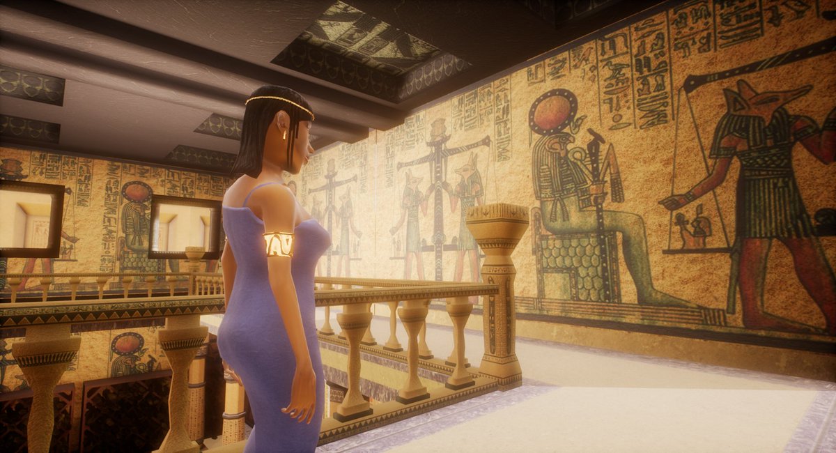 mathatargame's tweet photo. DID YOU KNOW? Egyptian men and women wore makeup. It was thought to have healing powers, plus it helped protect their skin from the sun. Stay tuned to find out what it was they used.. #Mathatar #FactOfTheDay #DidYouKnow #AncientEgypt #EDUgame #COSMETICS https://t.co/L0Z7jm2bKC