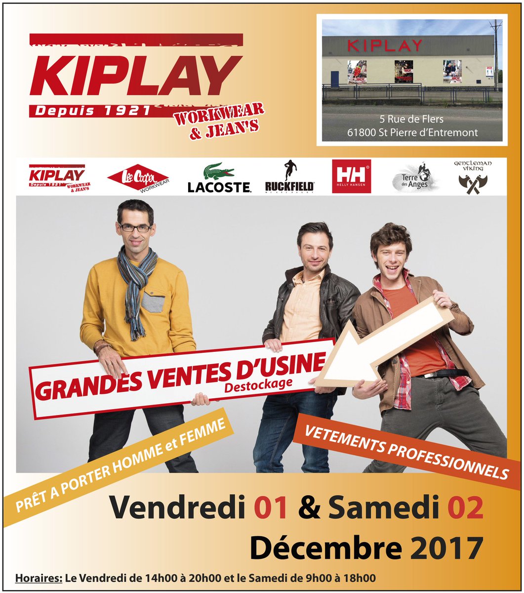 C'est parti ! Notre grande vente d'usine est lancée !