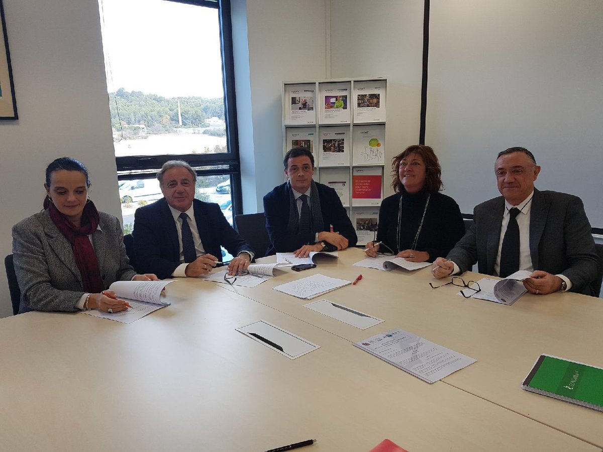 FntvSud's tweet photo. Signature aujourd'hui de la convention partenariale @agefiph_pacac #opcats @FntvPacaCorse @FNTR @UnionTLF pour l'accompagnement des TH https://t.co/p0YzEHk7Kj
