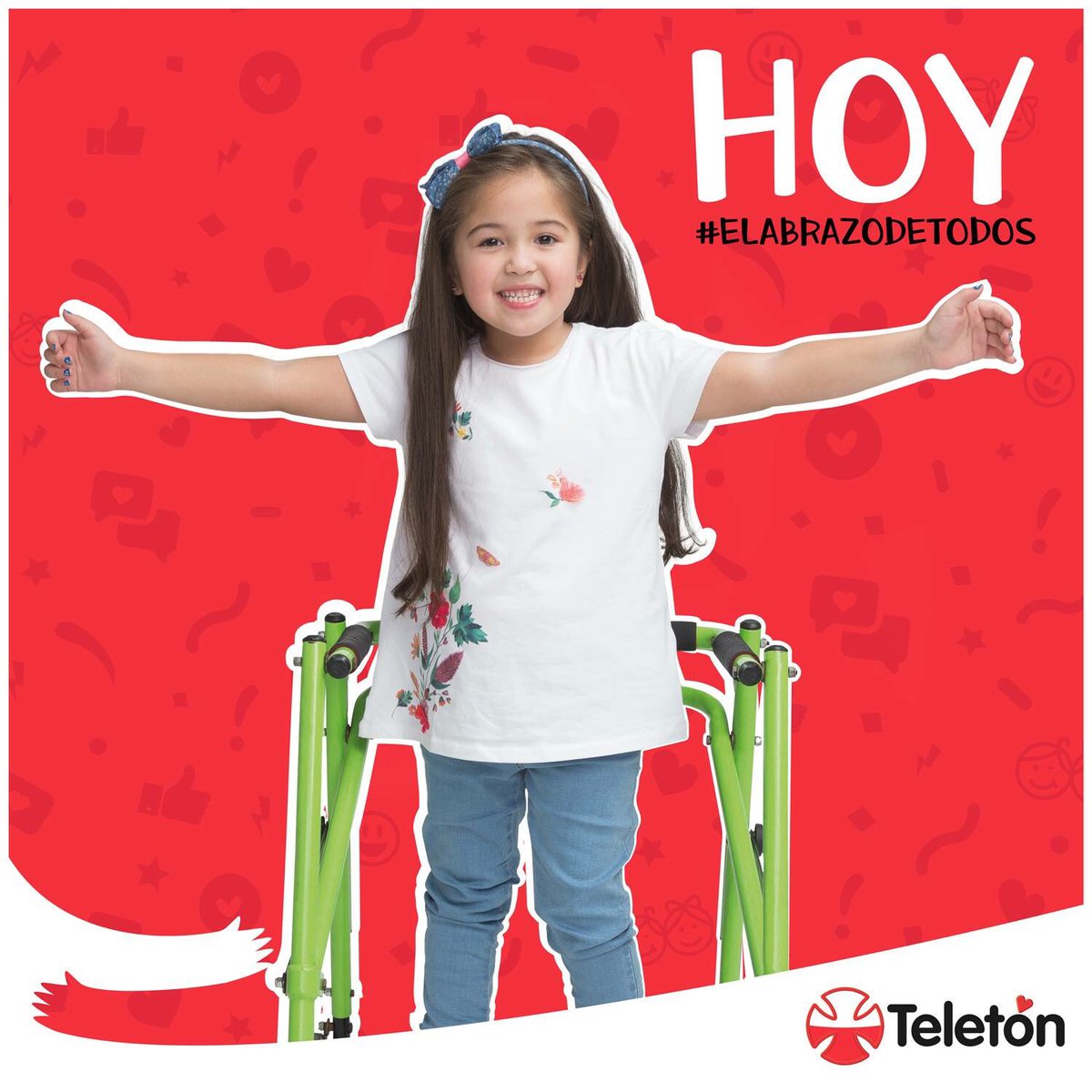 sonorapalacios's tweet photo. Hoy todos apoyemos esta noble cruzada, levántate Chile y ve a depositar que este año más que nunca te necesitamos❤️ Sonora Palacios desde el teatro teleton 12:00 - 01:00 am.
#SeVieneTeleton #ElAbrazoDeTodos #Teleton https://t.co/XcujtbdfWs