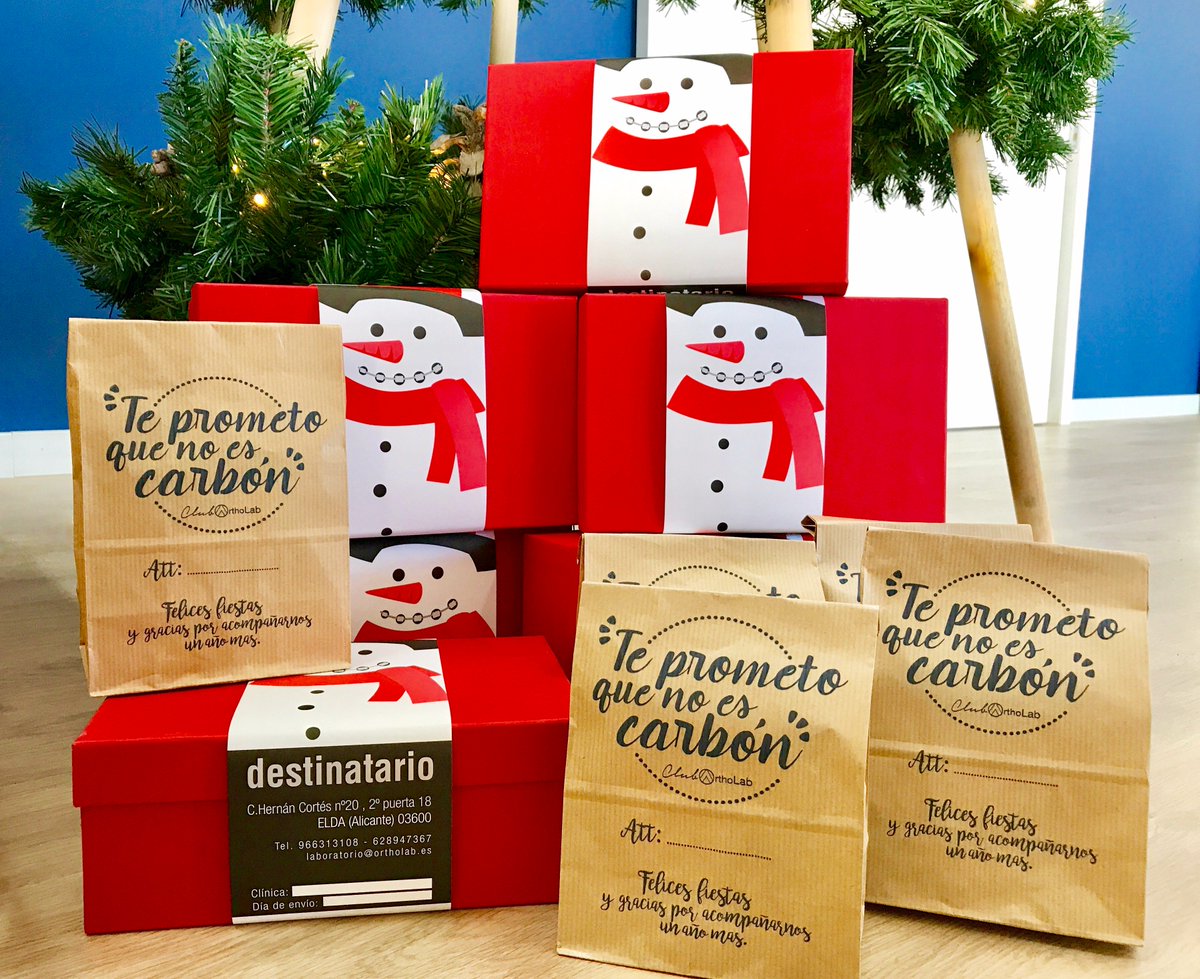 OrthoLab_es's tweet photo. La navidad ya ha llegado a OrthoLab!! Una gran sorpresa os espera en vuestros paquetes de este mes. #ortholab https://t.co/0l8GCCPhU3