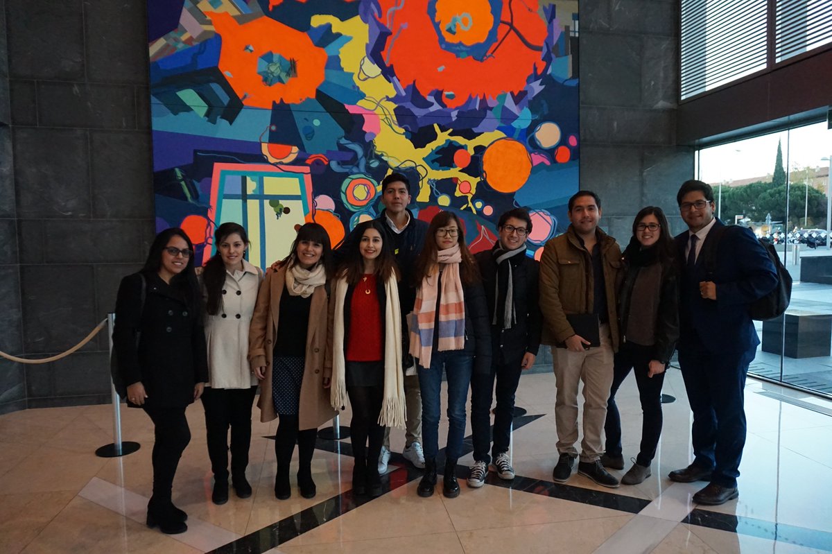 Los alumnos del Máster Universitario en Dirección de Gestión de RRHH. de la <a href="/UEuropea/">Universidad Europea</a> en una visita a OHL, en Torrespacio el 30/11/17, en su sesión formativa sobre Organización del Trabajo.  Agradecemos la acogida de D. Emilio Gómez Rojo, Director de Gestión de Personal.