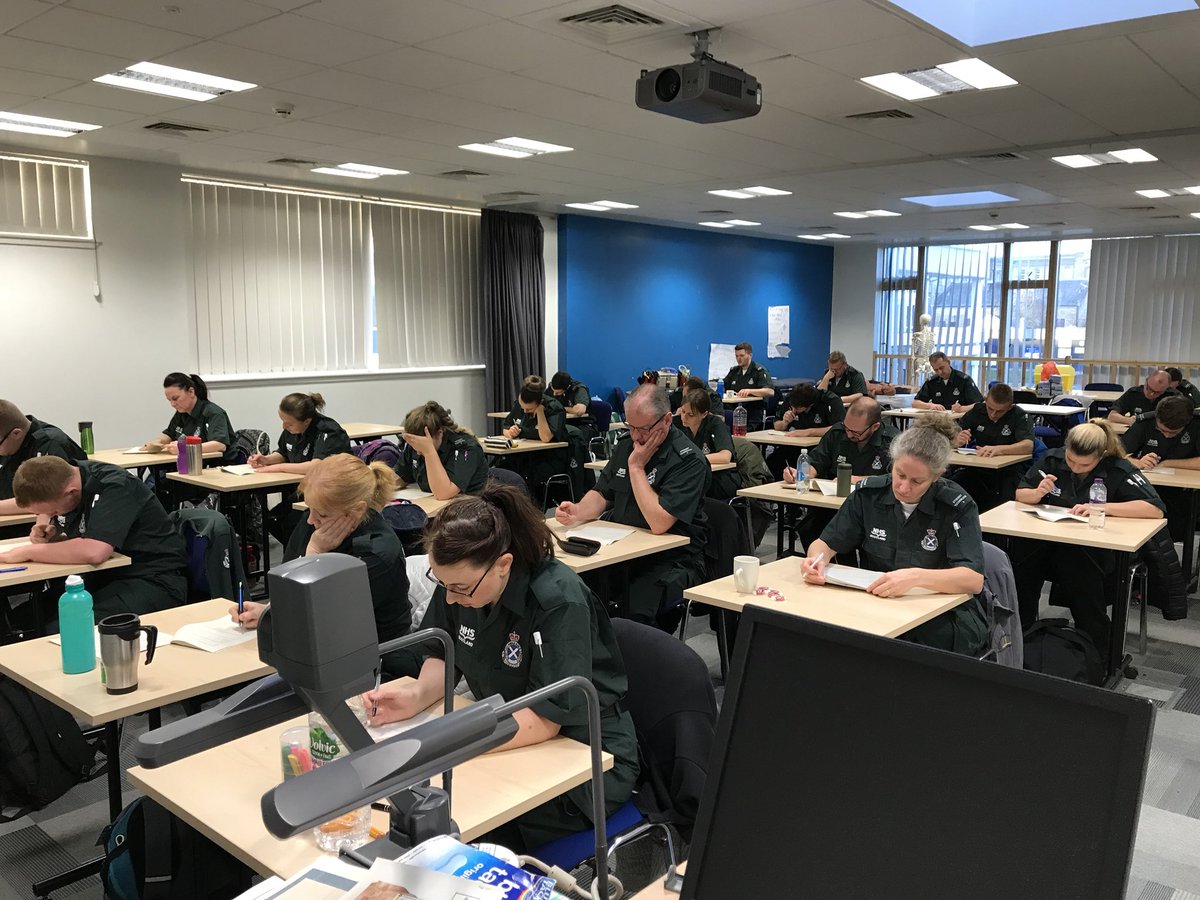SASEPDDWest's tweet photo. #WTECH0217 exam day @UniWestScotland today for all the @Scotambservice VQ students. #stress #exam #nerves #goodluck #determination #test #uws #vq https://t.co/kvlJbPddR2