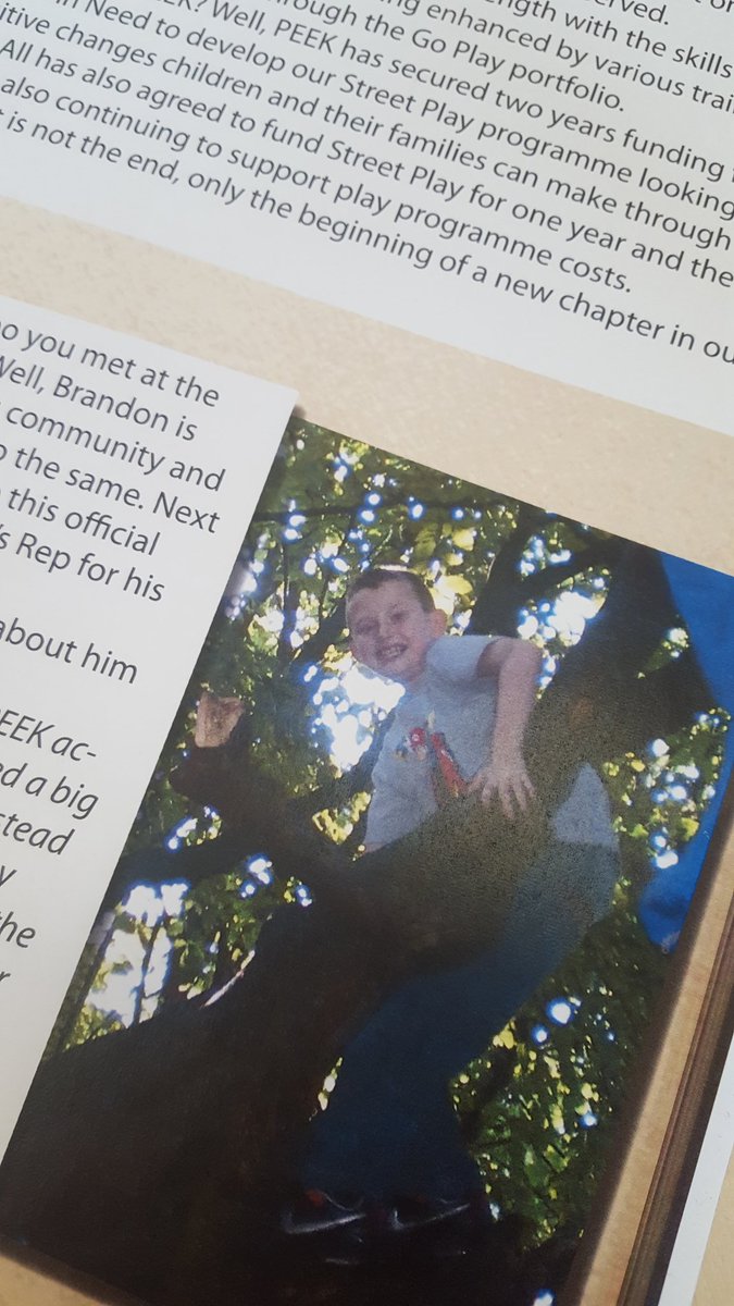 EmmaOHill's tweet photo. Clearing out the @PEEK_Project office for our move and just came across this report from 2011 - look who it is!

Our @DianaAward &amp; @sportscotland Volunteer Winner @BrandonD0nnelly!! 

Aww! Look those chubby cheeks! 😂🌟 https://t.co/y29ljK4iFj