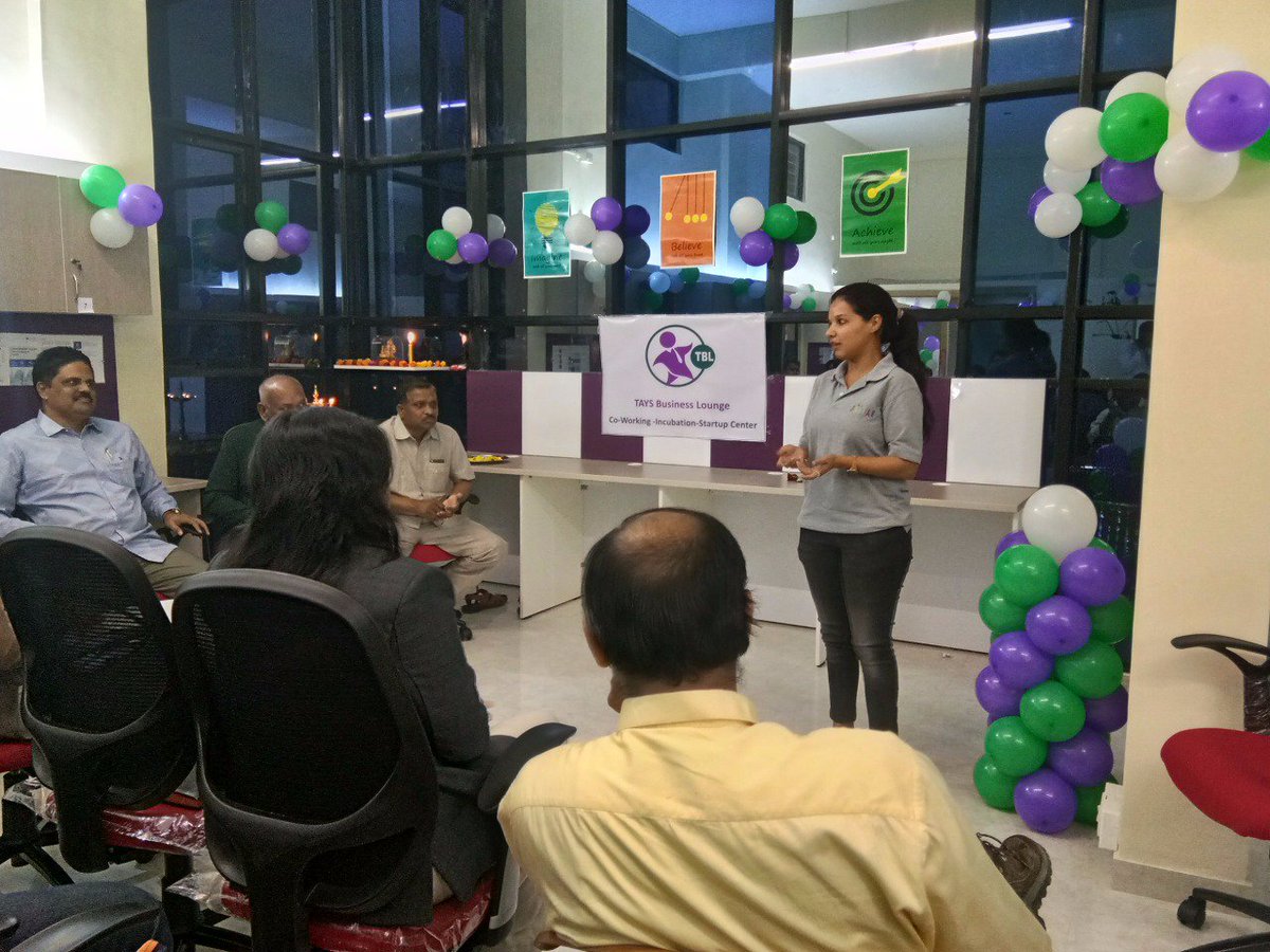 TBLSpaces's tweet photo. #Entrepreneurs and #Statrups Meet @TBLSpaces Baner-Balewadi Road.
#Startup stories, #Success mantra,#experience sharing,#ideas https://t.co/CSks4ZMdRG