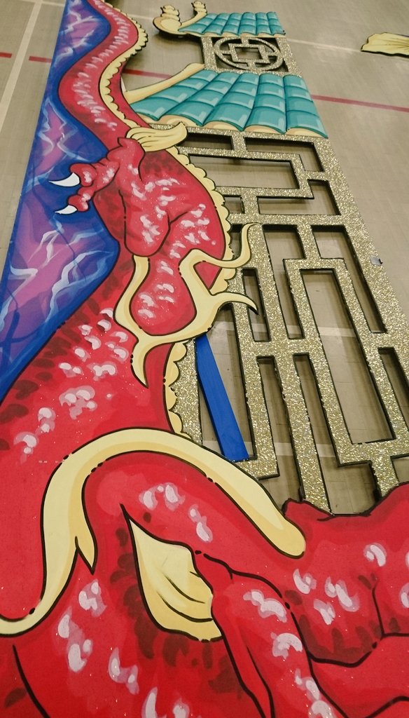 The theatre transformation has begun. Here's a sneak peek of Old Peking! #panto