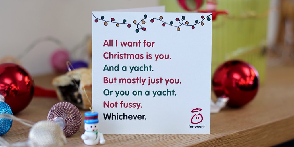 innocent's tweet photo. An indecisive Christmas card. https://t.co/d9zYsUD0VY