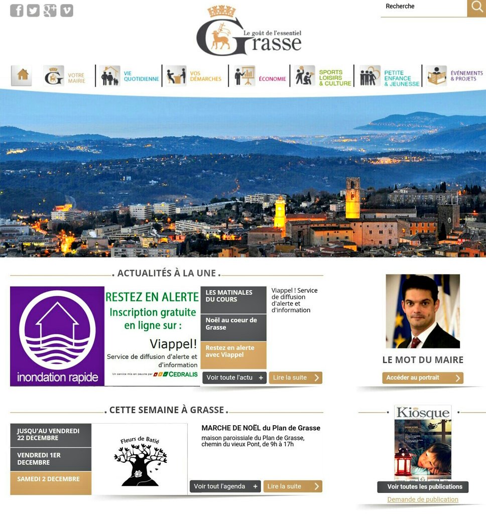 Cedralis's tweet image. Comme @villedegrasse sécurisez l'alerte rapide à la population par #appelvocal sms en masse avec #viappel #gestcrise