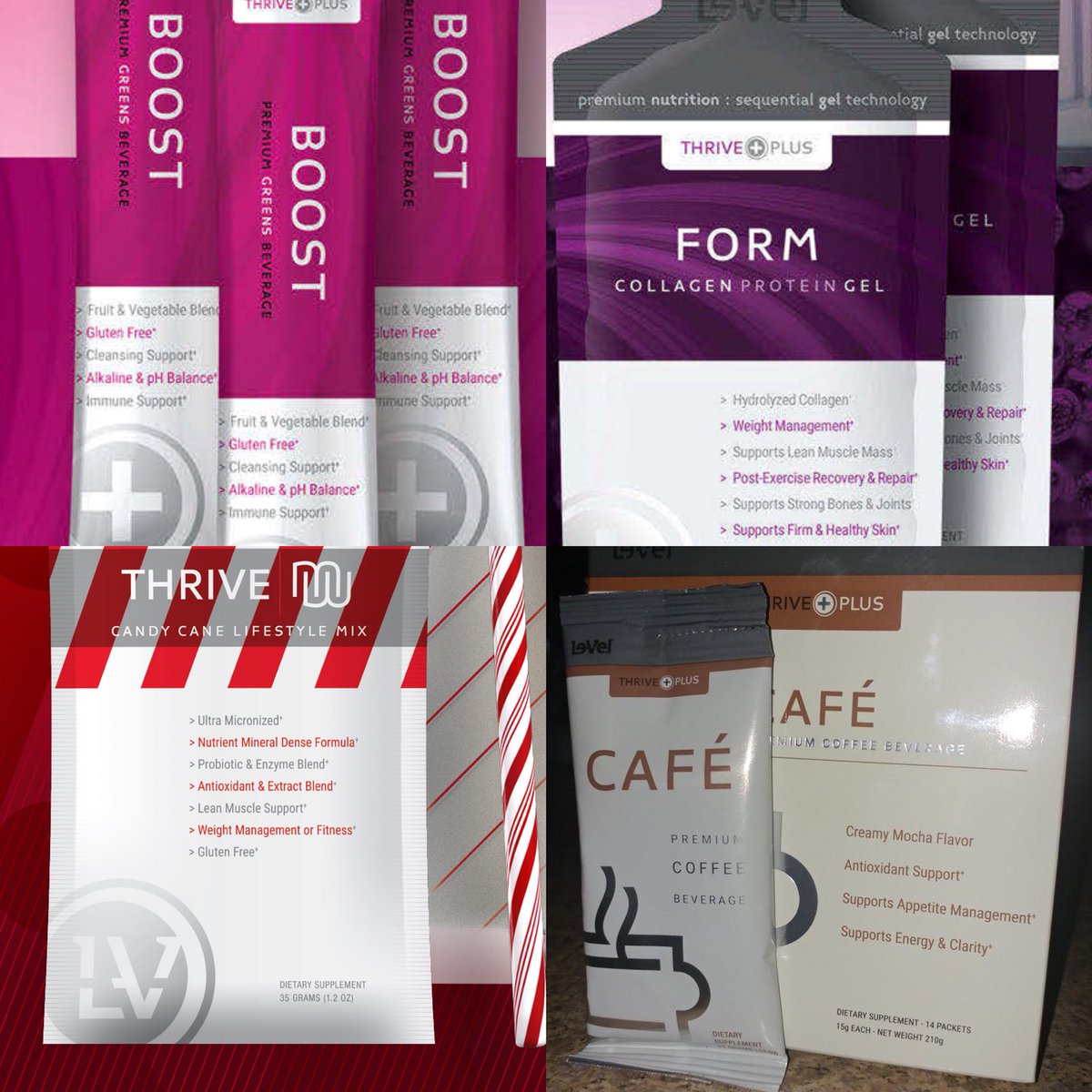 New customers or promoters get one free on your first order!! Follow Survive_or_Thrive on instagram for more on Thrive!! Sign up for your FREE account today JudaisTurner.Thrive2Point0.com