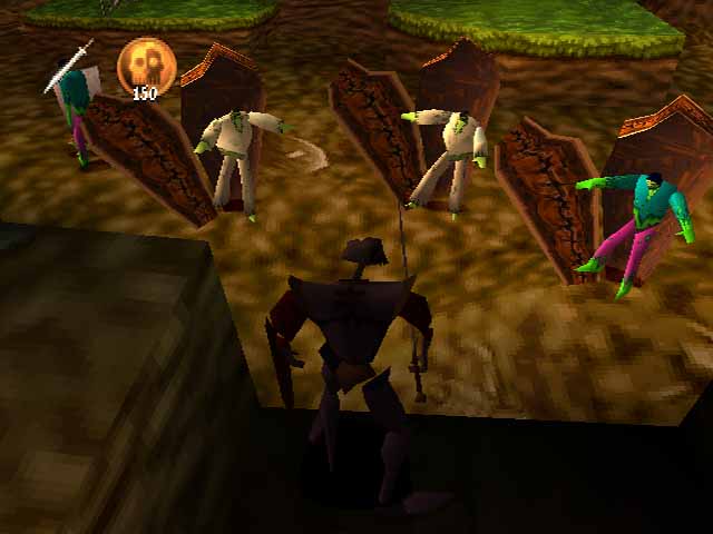 MiracleMan82's tweet photo. THE DAILY PLAYSTATION: As Sir Daniel Fortesque,  stop Zarok's invasion of the Kingdom of Gallowmere - MEDIEVIL #retrogaming #PSX #RGG https://t.co/iuvro5858g