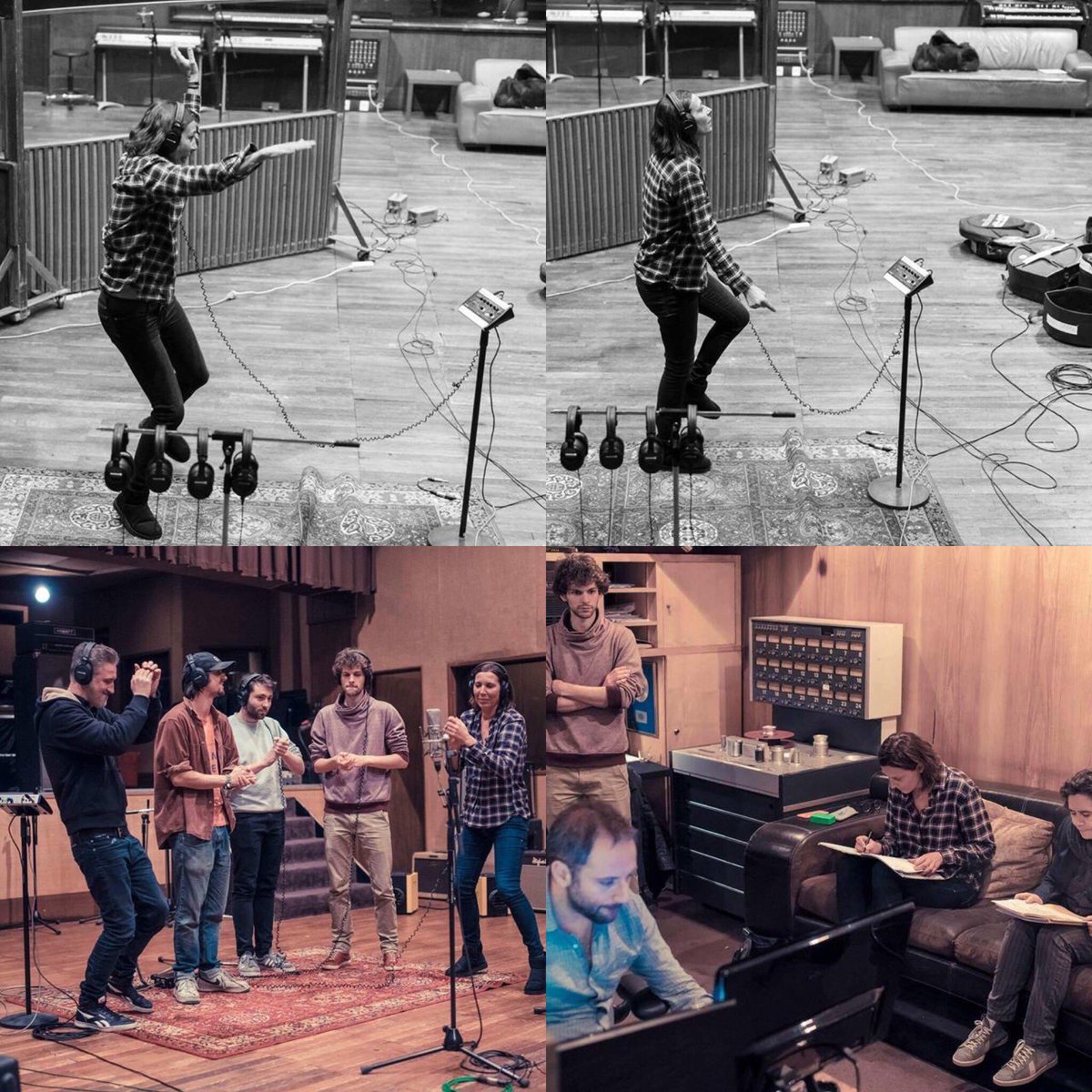 PassionZazie's tweet photo. Ça yé c’est du sérieux l’album 10 est composé!Zazie est en studio pour la réalisation par notre chère Edith Fambuena et enregistrer par Édouard Bonan!Yeeeeh c c’est pour bientôt #Album10 #Zazie #StudioFerber 🎤🎶🎵🤩❣️(Photos de Angela Michel Auteur Photographe) https://t.co/tnhHhwqDjz