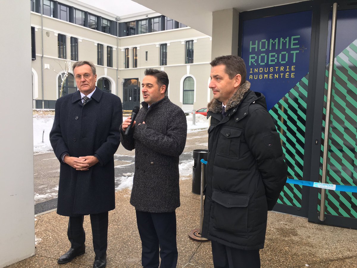 Inauguration de l'#alternateur en présence de <a href="/PerdriauGael/">Gaël Perdriau</a> président de #sem maire <a href="/saint_etienne_/">Ville Saint-Étienne</a>