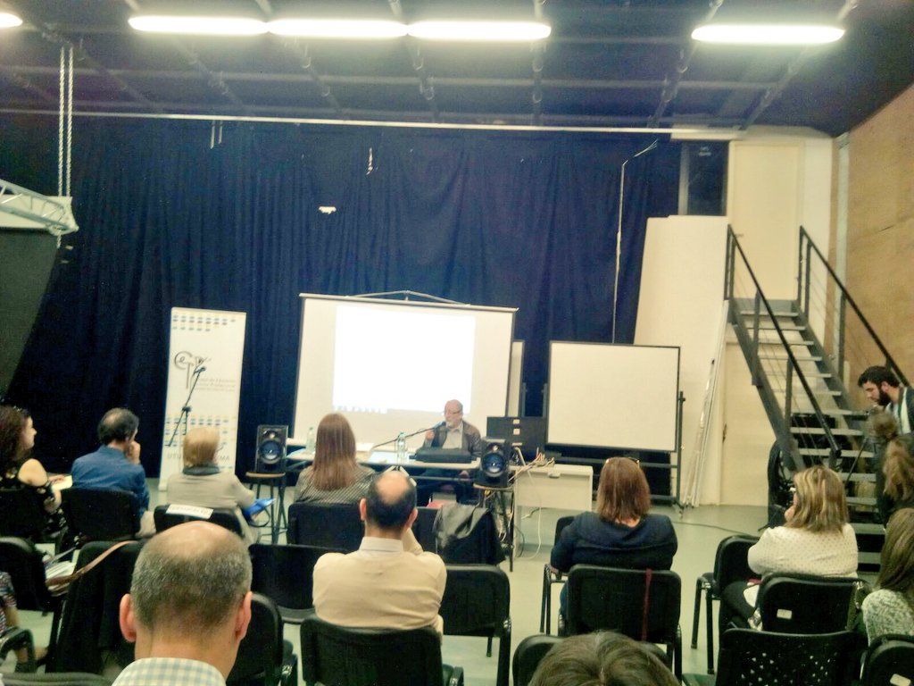 UTU_Uruguay's tweet photo. AHORA 5to Encuentro Temático: "Educación y trabajo. Desafíos para la Educación Técnica", con la ponencia "Medio siglo de cambios en el trabajo", a cargo del Sr. Claudio Iturra. https://t.co/fhFt9vBDSX