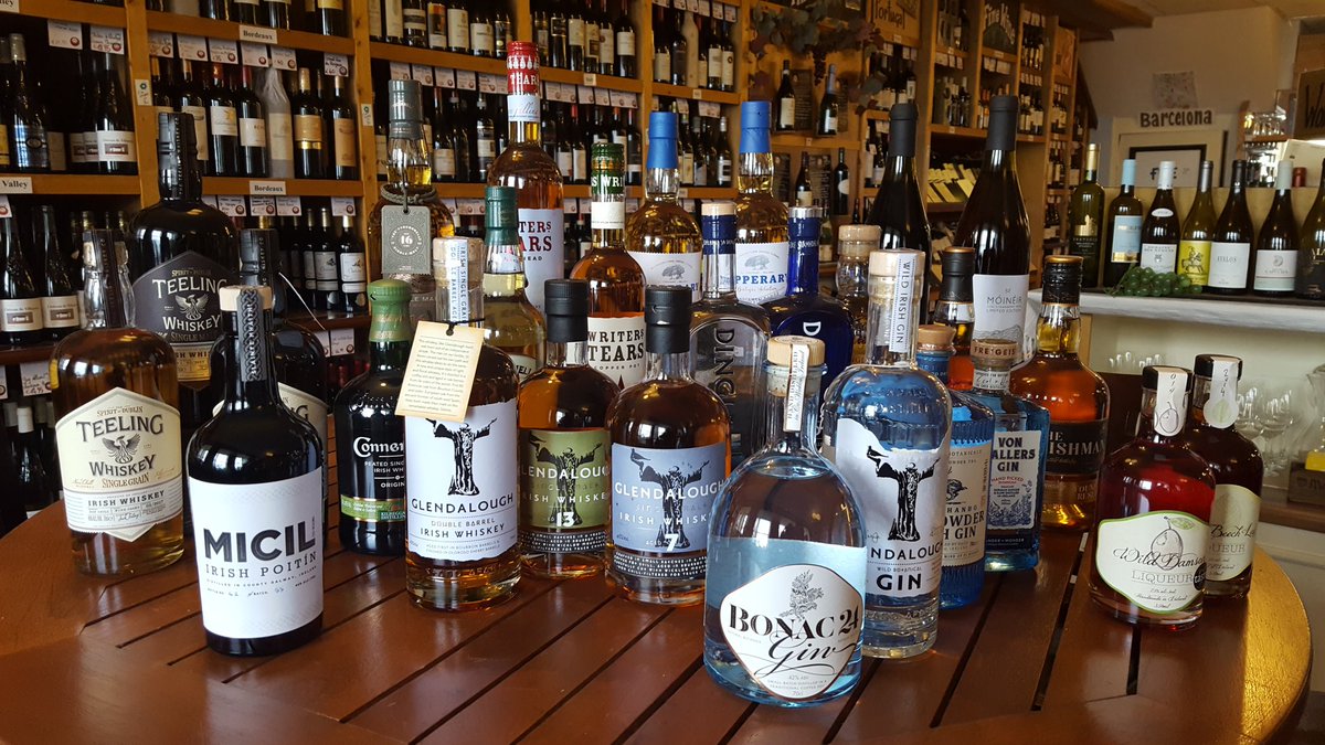 Remember our special spirits tasting takes place tomorrow Saturday, the 2nd December. Taking in the burgeoning Irish whiskey and gin distilling scene, we'll also have some vodkas and liqueurs for you to sample. This event runs from 5-8pm with tickets only €10 or two for €15...