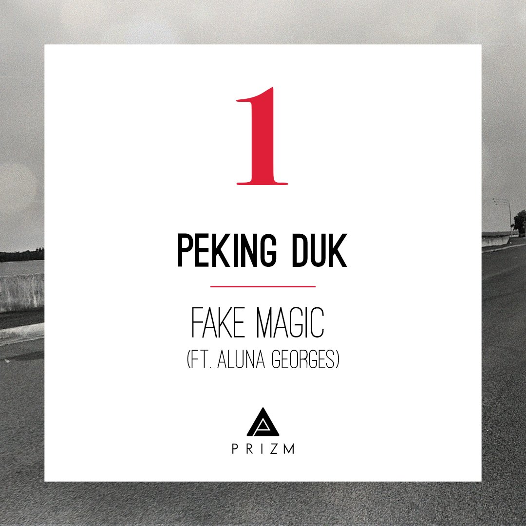 1er titre de notre calendrier musical de l'avent : “Fake Magic” du duo #PekingDuk avec #AlunaGeorges. Remarqués en 2012 pour leur remix de Passion Pit, c'est leur morceau “Stranger” qui vient d'être nommé #SongOfTheYear aux #Arias, Music Awards Australiens. #prizmxmas
