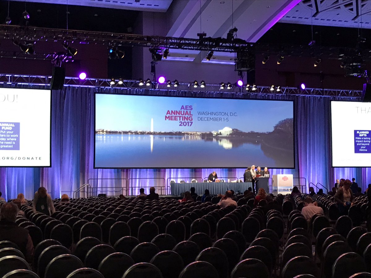 We're at the AES Annual Meeting 2017 in D.C. #epilepsy