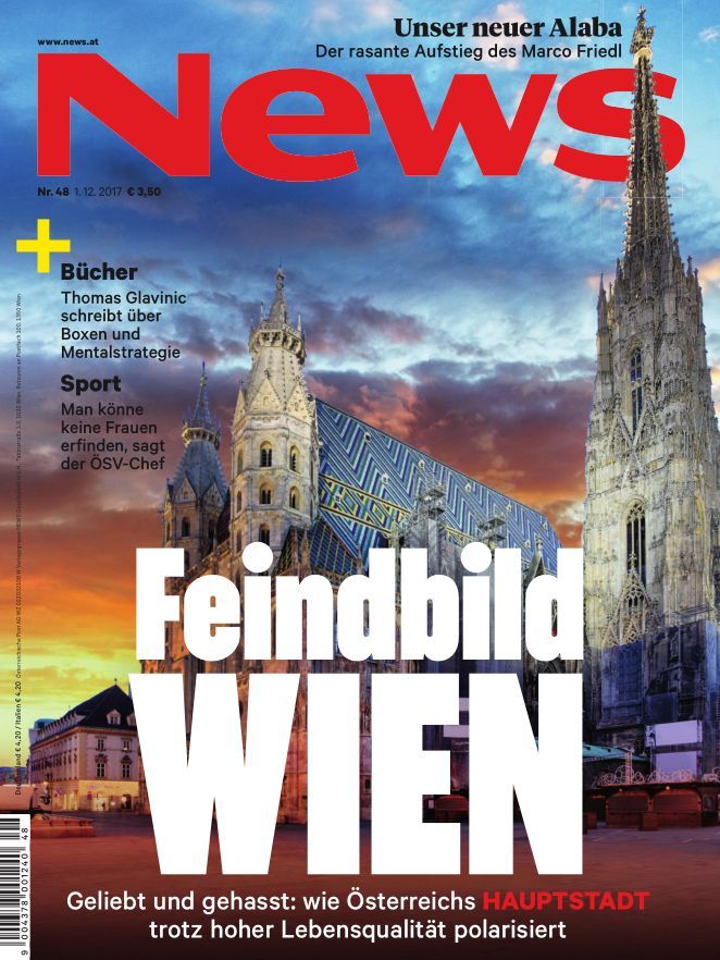AustriaKiosk's tweet photo. Feindbild Wien? Im neuen @NEWS lest ihr, warum Österreichs Hauptstadt so polarisiert! >> https://t.co/GzBFYA8gcY #news #magazin #epaper #kiosk https://t.co/tz7eNOE53w