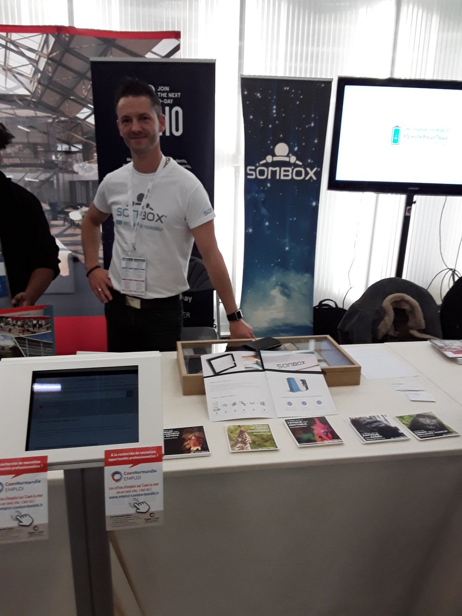 Aujourd'hui et demain, l'équipe de SOMBOX vous accueille à la bibliothèque De Toqueville lors de l'évènement #GoogleAvecCaen! Pensez à venir nous rendre visite 😊😉
@CCIdeCaen <a href="/CaenDev/">Caen Normandie Développement</a> <a href="/CaenOfficiel/">Ville de Caen</a> <a href="/GoogleFR/">Google FR</a>