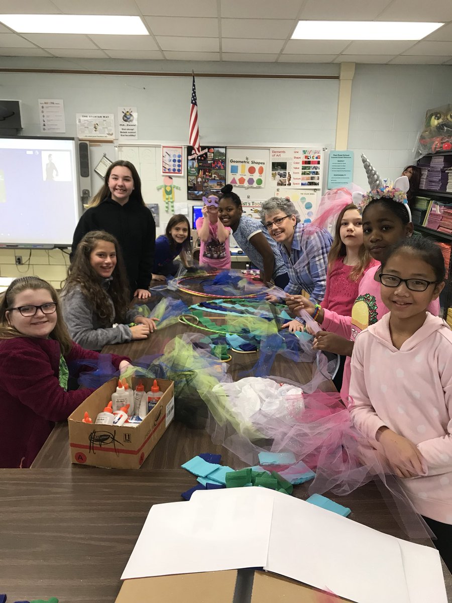 PRserviceclub's tweet photo. Putting the final touches on our troll outfits for the parade tonight! See ya tonight at 6:00! #GCPride @GatesChiliSupt @PRS50 https://t.co/9MmvzahXEz