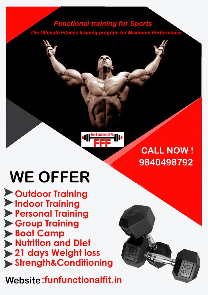funfunctionalfi's tweet photo. Functional training for Sports
The Ultimate Fitness training program for Maximum Performance https://t.co/iWaWthz70g