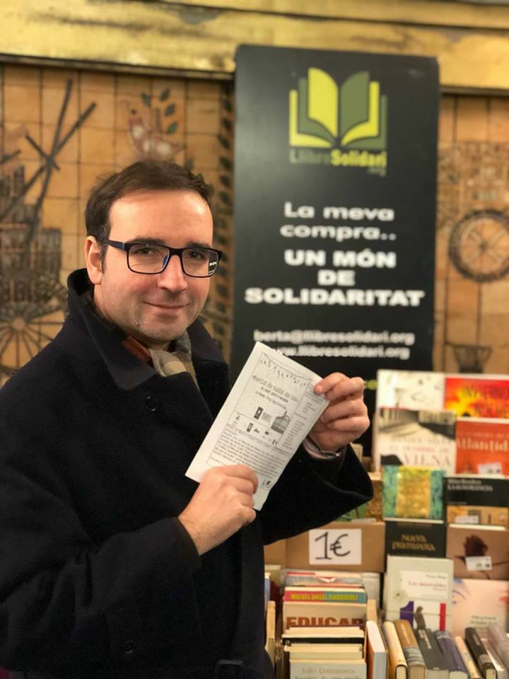 El nostre community manager @Alberttorras ens convida demà a la Mostra de Nadal del Llibre, a la Fàbrica Damm. Us hi esperem demà!