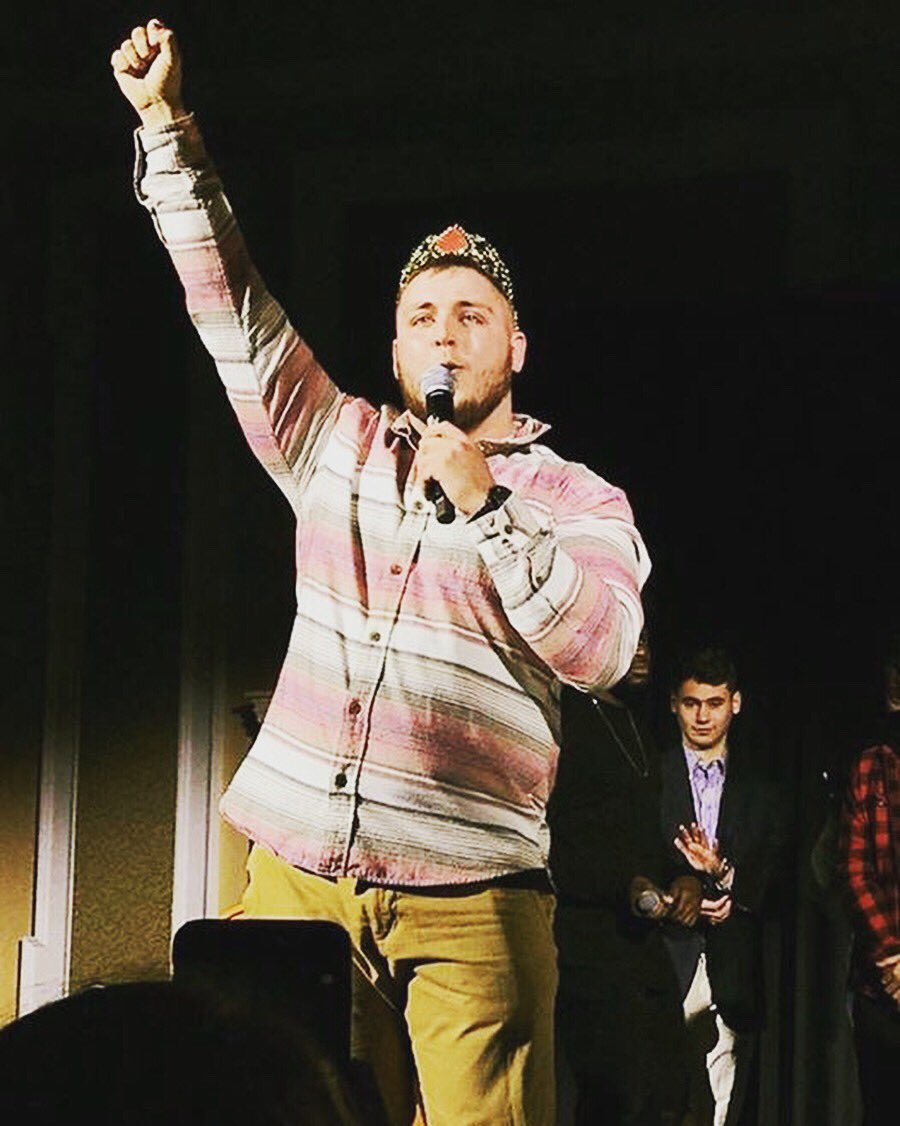 RMHCofCentralOH's tweet photo. Forget Miss. Universe...we've got Mr. University! Last night, Ohio University student Justin Falkenbach was crowned "Mr. University" by the OU @OhioUADPi chapter after a rigorous competition! All monies raised at the event were donated to RMHC of Central Ohio. Congrats! ❤️ https://t.co/nMNCOIWmoF