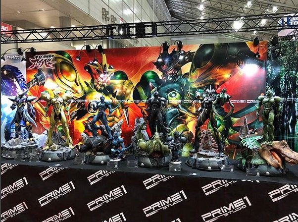 DeadGhostKnight's tweet photo. The line up gets bigger with Guyver 3! #guyver #guyver3 #prime1 #prime1studio #darkguyver #ihavetoownthemall https://t.co/oTtmi3sVmr