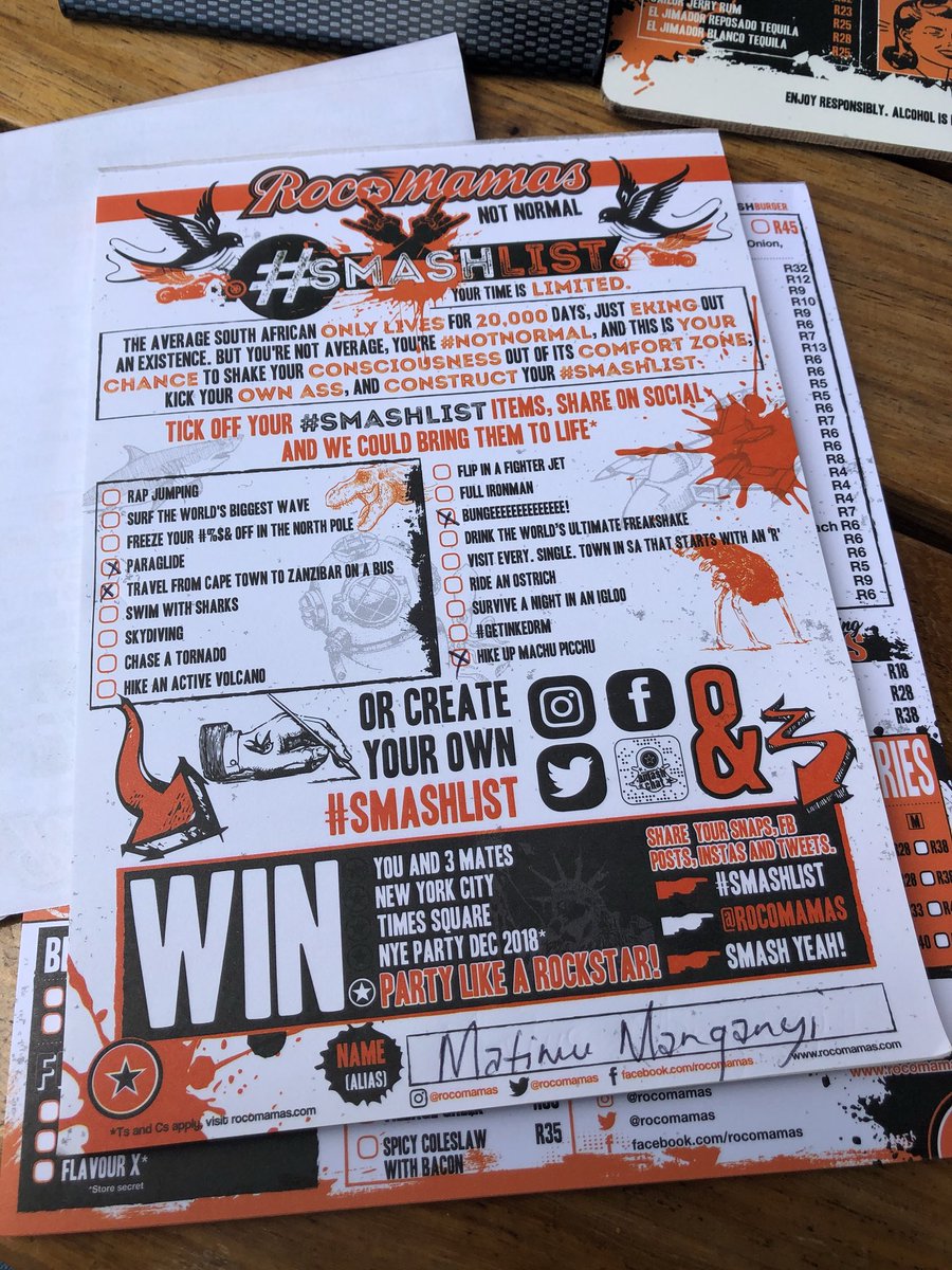 matimumarcus's tweet photo. #SMASHLIST @rocomamas #smashyeah https://t.co/RYMnEwSiBX