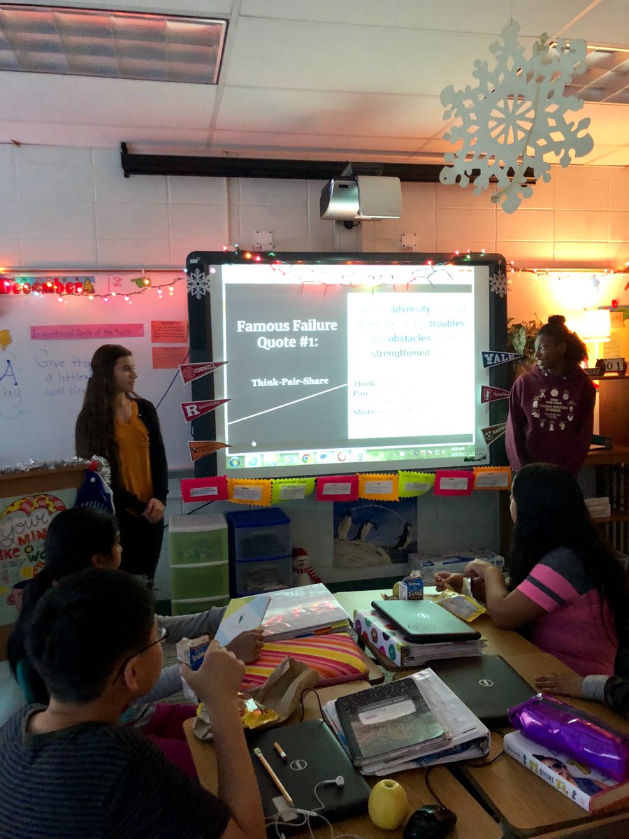 edisonACES's tweet photo. Our gr. 8 #AVIDAmbassadors @ HHMS discussed with Gr. 6 Ss the failures of successful icons &amp; how to overcome adversity during HR this AM #ThisisAVID @AVID4College @ThisIsMsSavage @MurtaghMrs @AVIDEasternDiv https://t.co/MXxQQnX5yF