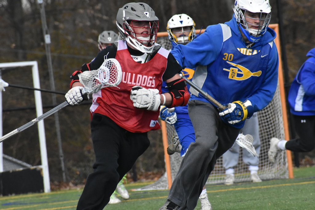 LaxHeritage's tweet photo. Good battles going on with @wilsonhslax vs. @DEastBoysLax and @ANClacrosse vs. @Stoga_Lax at the fall #PEI2017. https://t.co/nZkhlorSqs