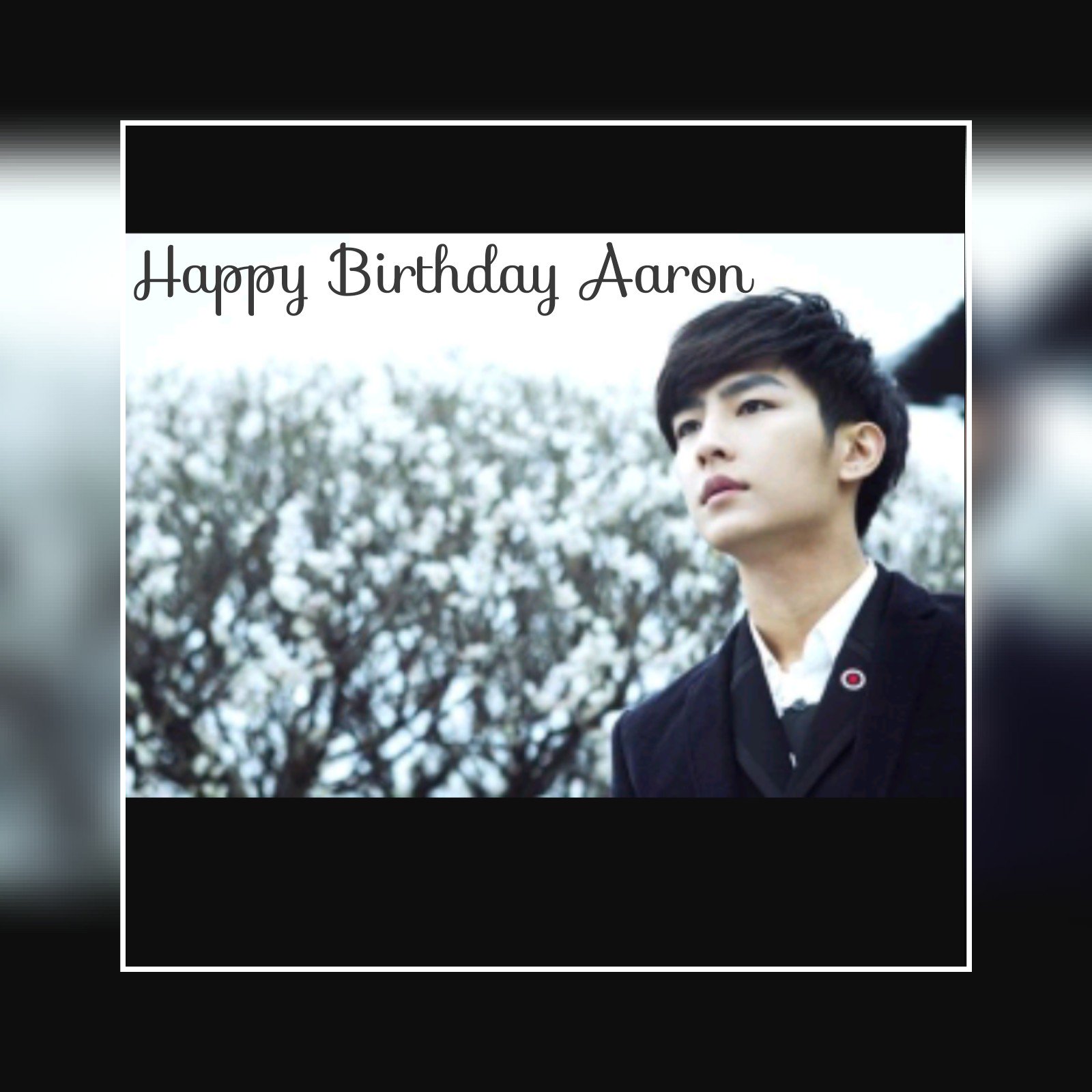 Happy Birthday Aaron Yan! 