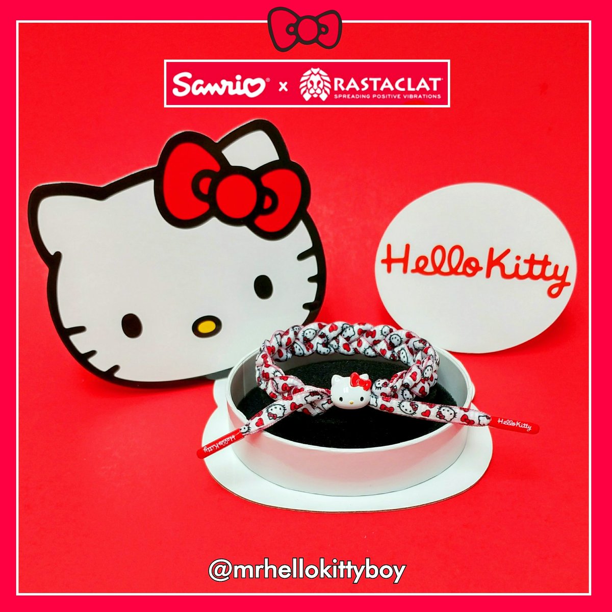 MrHelloKittyBoy's tweet photo. 😺🎀💗 #sanrioxrastaclat #Sanrio #Rastaclat New Bracelet Collection. 3 Totally Cute Bracelets Feat #HelloKitty #Keroppi #BadtzMaru This Brand's Motto is "Spreading Positive Vibrations" #wearitshareit #hellokittybracelet #smallgiftbigsmile #ilovehellokitty #menwholovehellokitty https://t.co/vx4nwDzKAc
