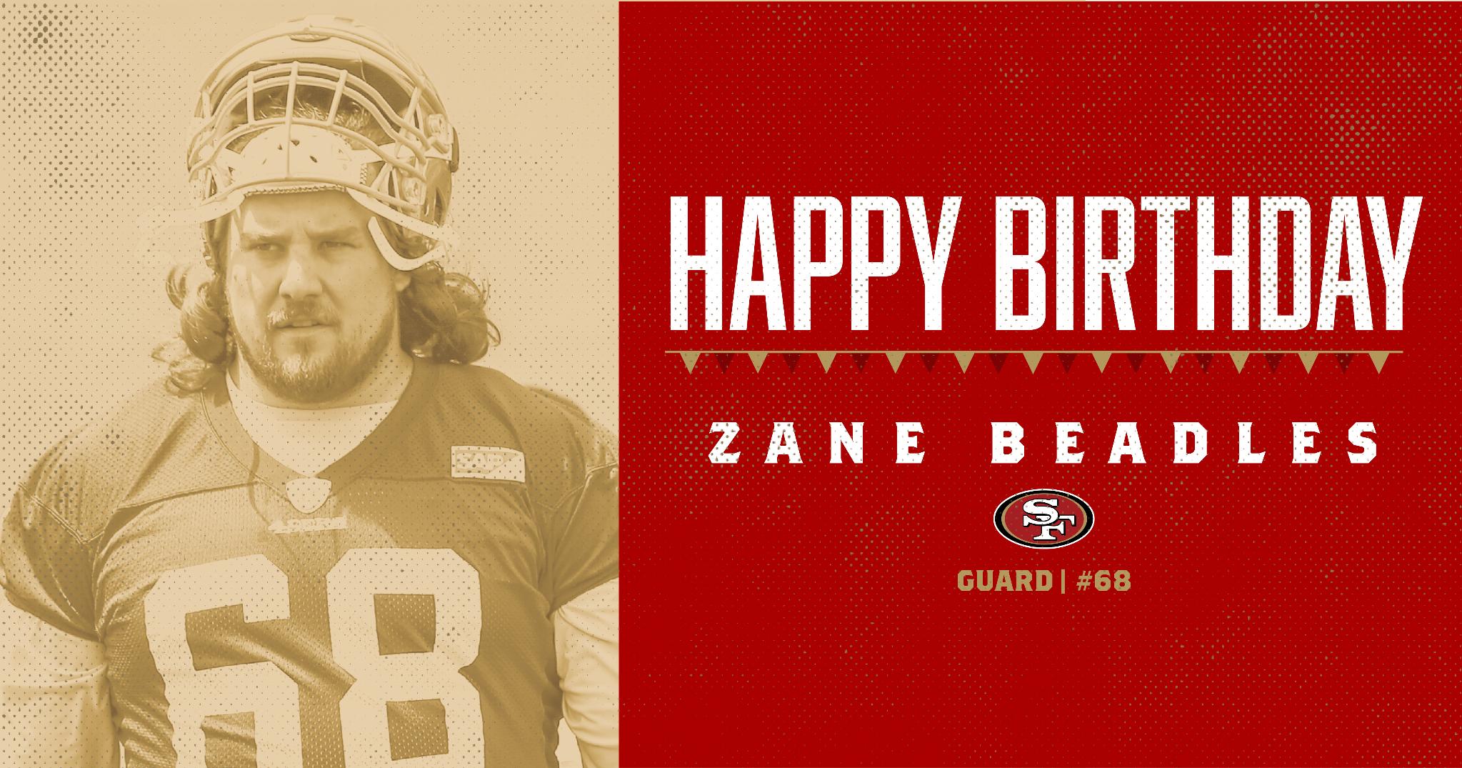 Happy birthday Zane Beadles! 