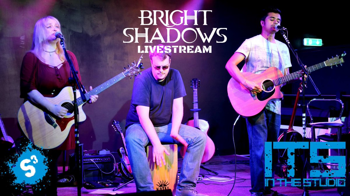 bshadowsmusic's tweet image. Our Facebook livestream show is tomorrow! Join us at 8.00 pm GMT tomorrow @ facebook.com/brightshadowsm… from @SilverStStudios #Livestream #SilverStreetStudios #giginyourlivingroom