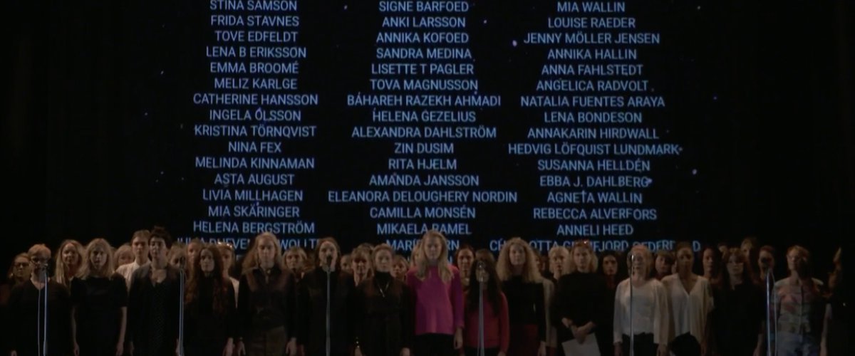 Så otroligt mäktigt. #TystnadTagning