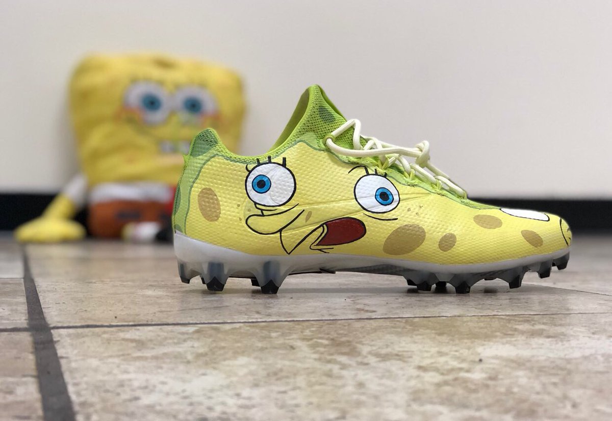 spongebob and patrick cleats