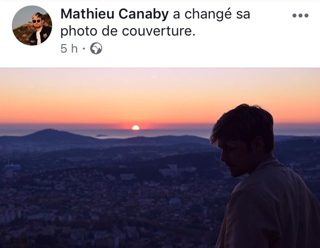 MathCanabyFan's tweet photo. Mathieu a changé sa photo de profil et de couverture sur sa page Facebook.
-----------------------------
Les photos sont magnifiques !
#Mathieucanaby #Mathieu #Canaby #NouvelleStar https://t.co/Qehf5crQFU