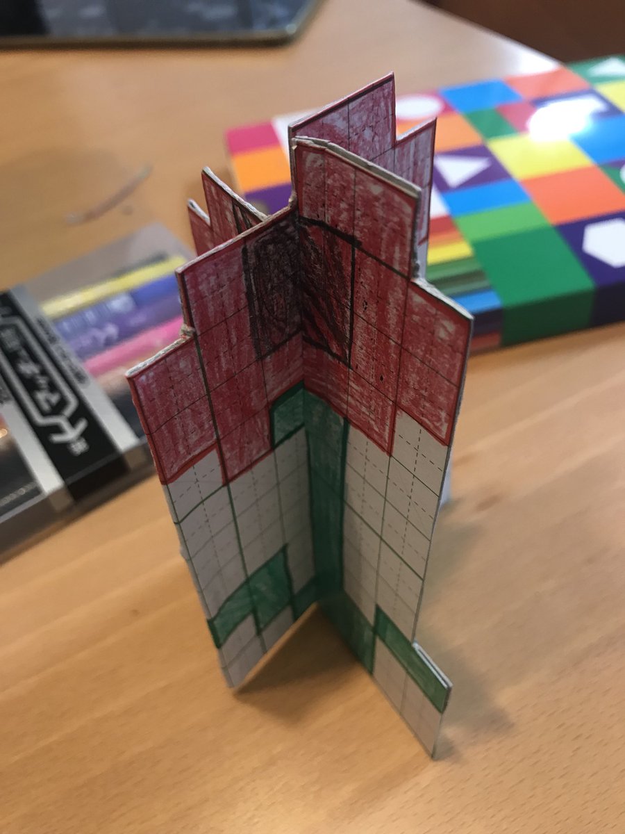 ありがひとし Arigahitoshi Twitterissa 息子 小3 が作った マイクラのポピーとキノコです