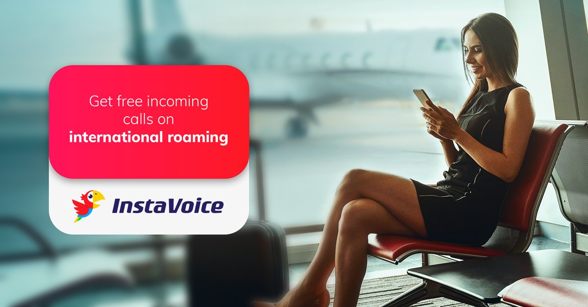 InstaVoice's tweet photo. Traveling abroad? Don't let roaming rates dig a hole in your pocket! Activate our brand new ReachMe feature and get free incoming calls over WiFi (or data) - even on international roaming!

Welcome to a new generation of voice over data: https://t.co/zzv5HtyhMf https://t.co/GLtof2KKZQ