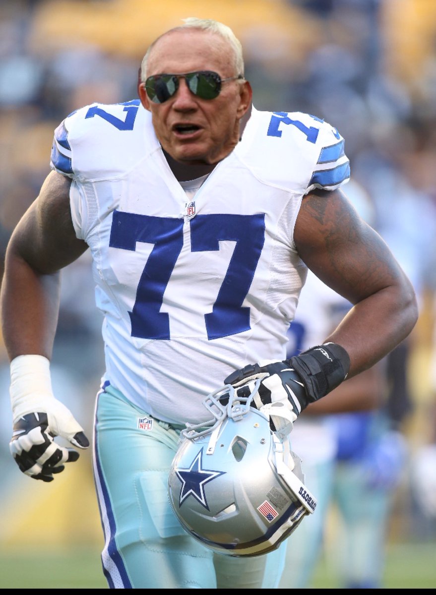 ndrewwk's tweet photo. #RollCall @Haichert #Jerrys got daks blindside, @PoncianoMarlon what’s up with your #eggles buddy @OmaraChris he’s been out longer then our left tackle, #WeDemBoyz #howboutemcowboys #PHIvsDAL https://t.co/3vWw97L3fZ