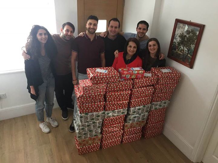 UKCypriotFed's tweet photo. Proud to be supporting @NEPOMAK U.K. #Santa shoebox campaign for underprivileged children in #Cyprus, by preparing Christmas presents for enclaved children in #Rizokarpasso. Still time to prepare your boxes and support this worthwhile cause! See here: https://t.co/Dckj9gMkqp https://t.co/JX5h06jd1H