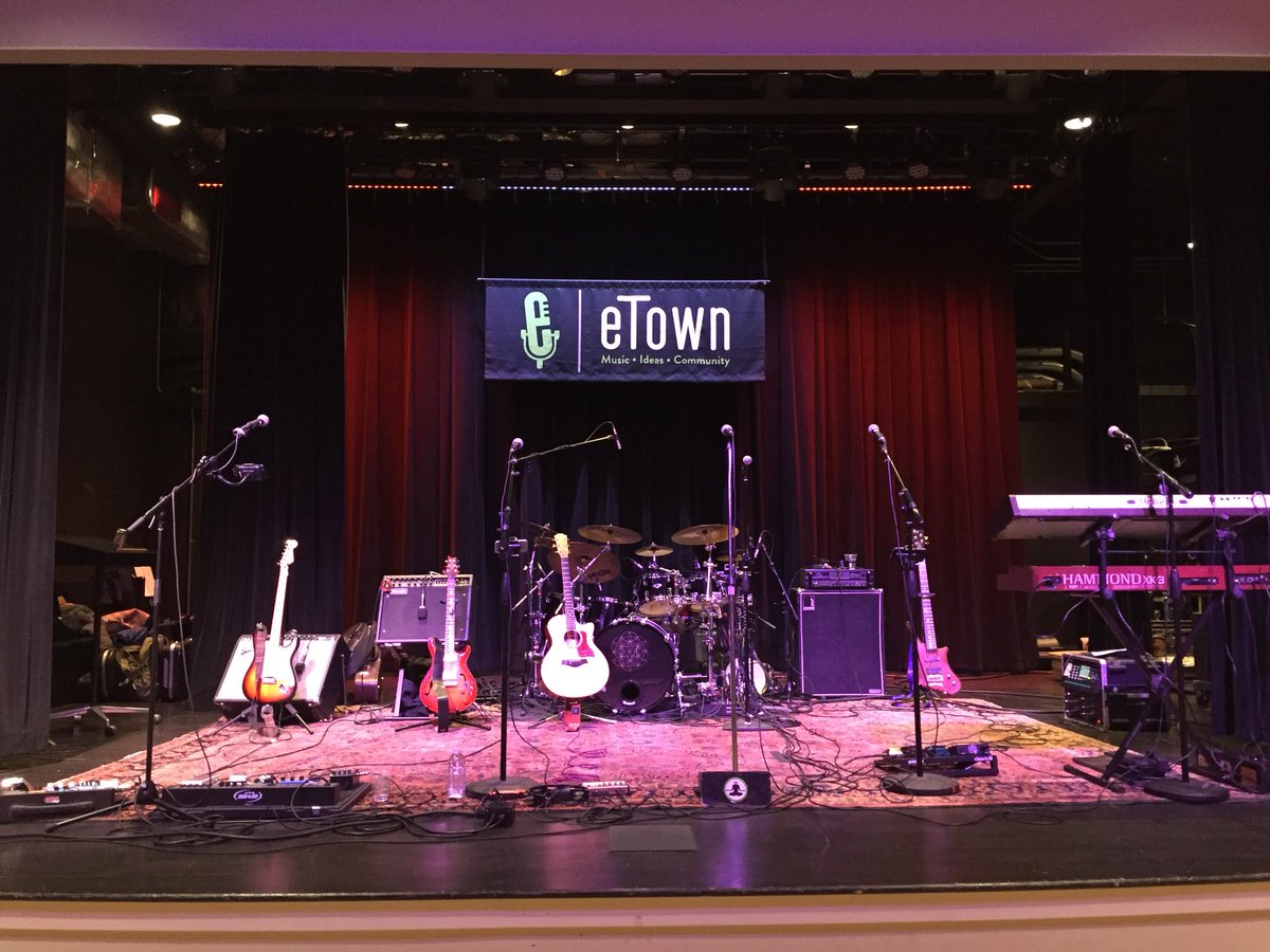 ZenMustache's tweet photo. Stoked! ZM performed on the sweet stage at eTown Hall in Boulder for a private event 2 weeks ago. https://t.co/d1WmmD8YTU