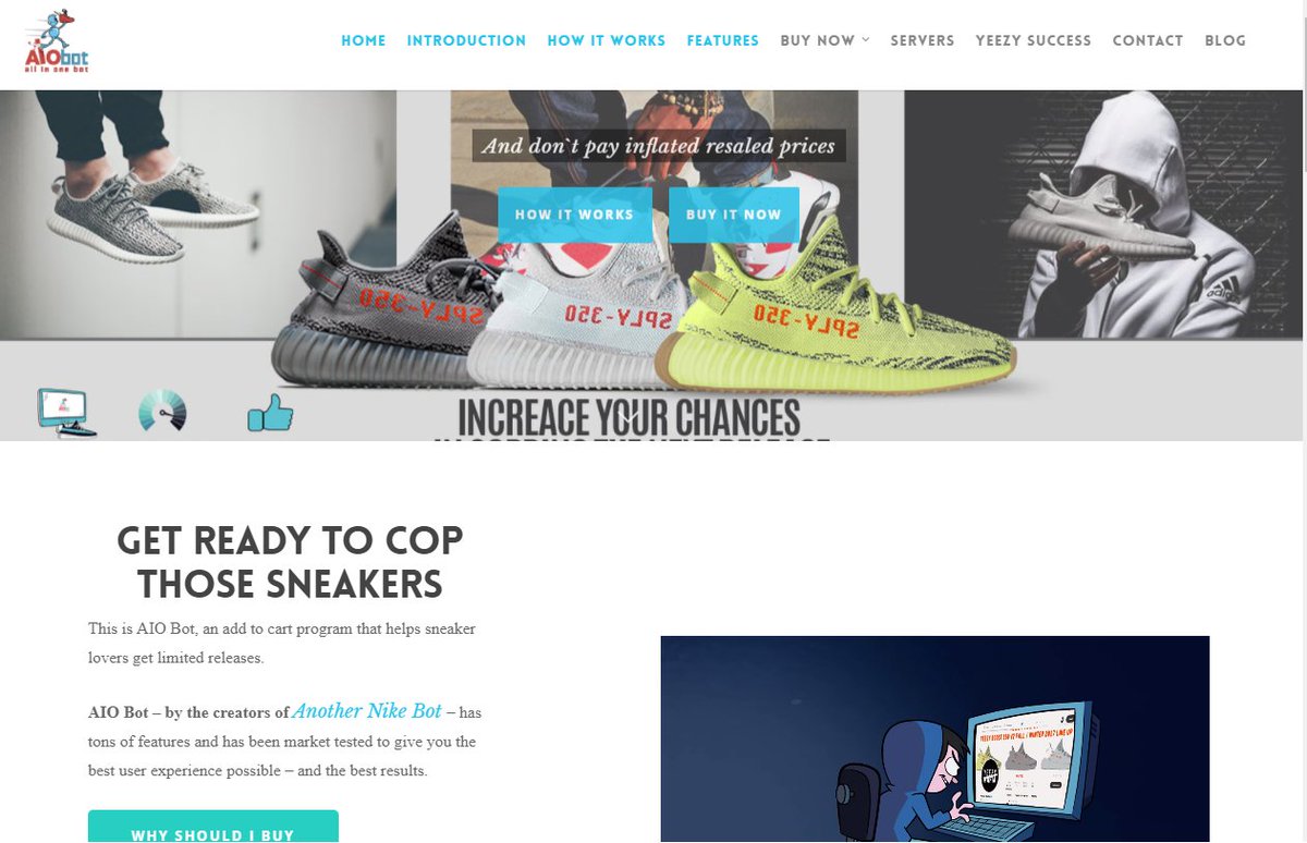 I've copped YEEZY 350 V2 SEMI FROZEN using AIObot! I hope I can cop more pairs on the release of YEEZY 350 V2 BELUGA 2.0! Take a look: aiobot.com