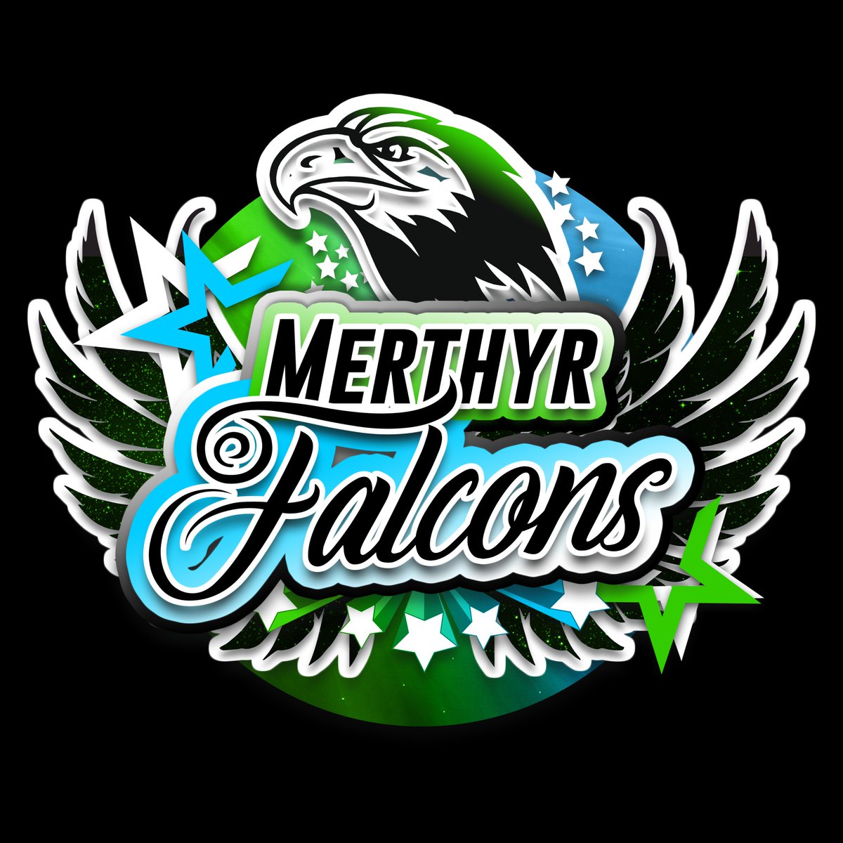 And we have our OFFICIAL Logo for Merthyr Falcons! We absolutely love it! Let us know what you guys think!xx