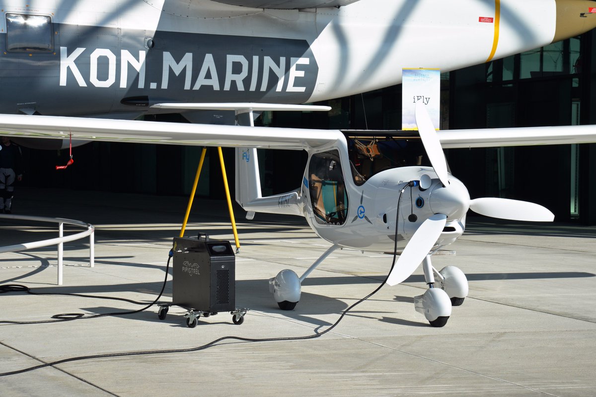 Alle mediaberichten over de introductie van elektrisch vliegen bij #vliegschool #hilversum #vliegschoolhilversum #pipistrel #vliegveldhilversum #iFlyBenelux staan op: ehhv.nl/nieuws/56/eers…