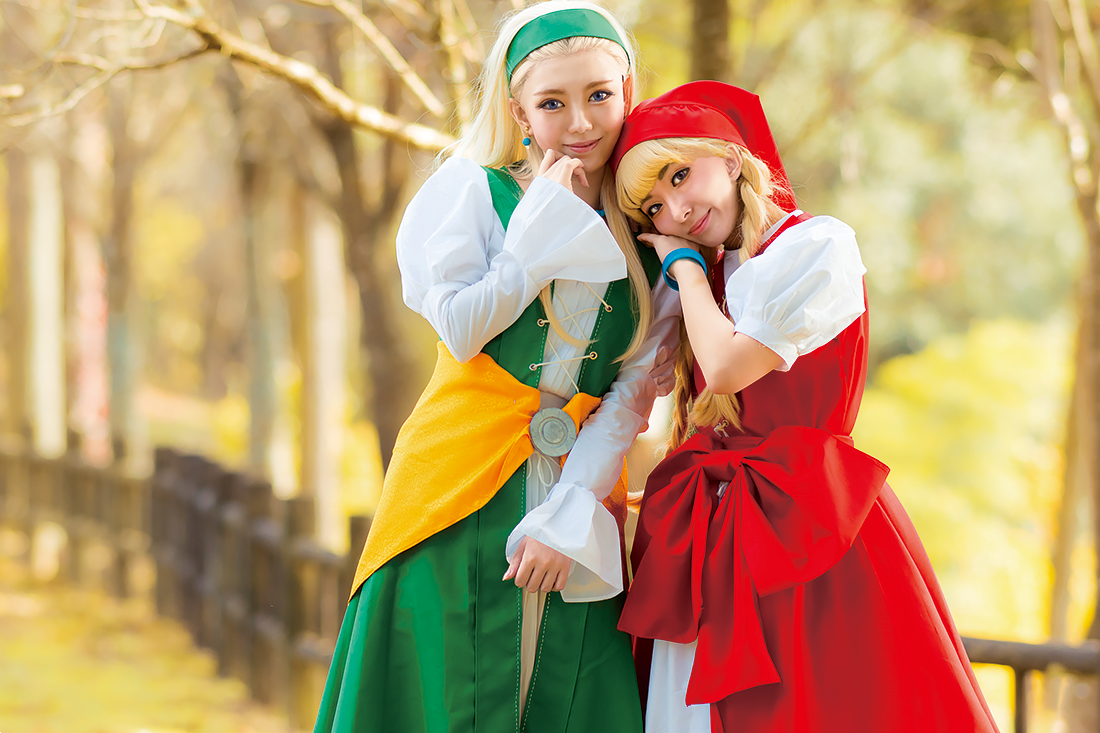 ✾コスプレ写真✾ ドラゴンクエスト11 ラムダ姉妹 ベロニカ:おのお