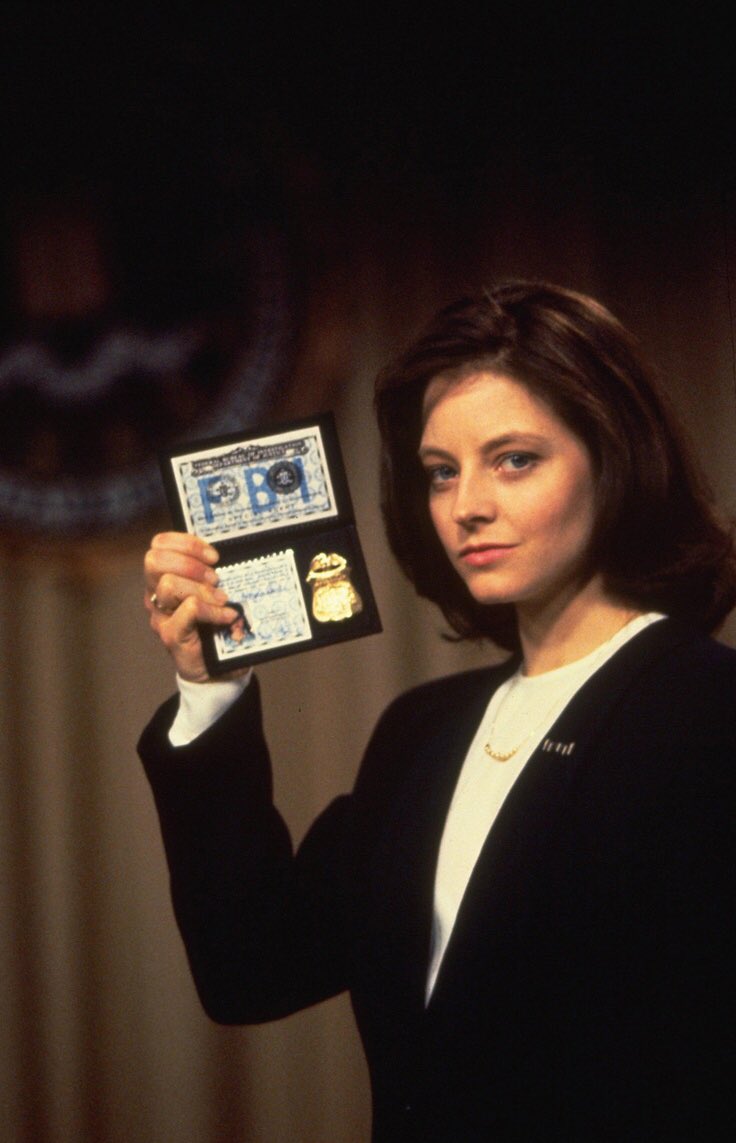 Happy Birthday Jodie Foster. Clarice Starling en Silence of the Lambs 