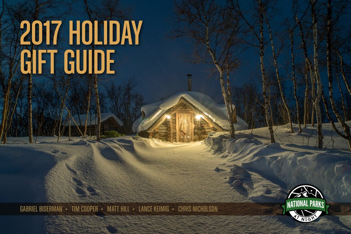Ready to unwrap it??? It's the second annual National Parks at Night Gift Guide! nationalparksatnight.com/blog/2017/11/1…